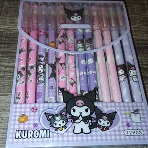 Kuromi 12-Piece Pen Set